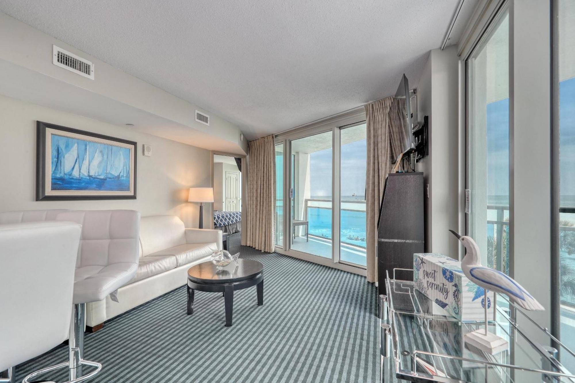 107 S Ocean Blvd, 0308 - Ocean Front Sleeps 6 Villa เมอร์เทิลบีช ภายนอก รูปภาพ