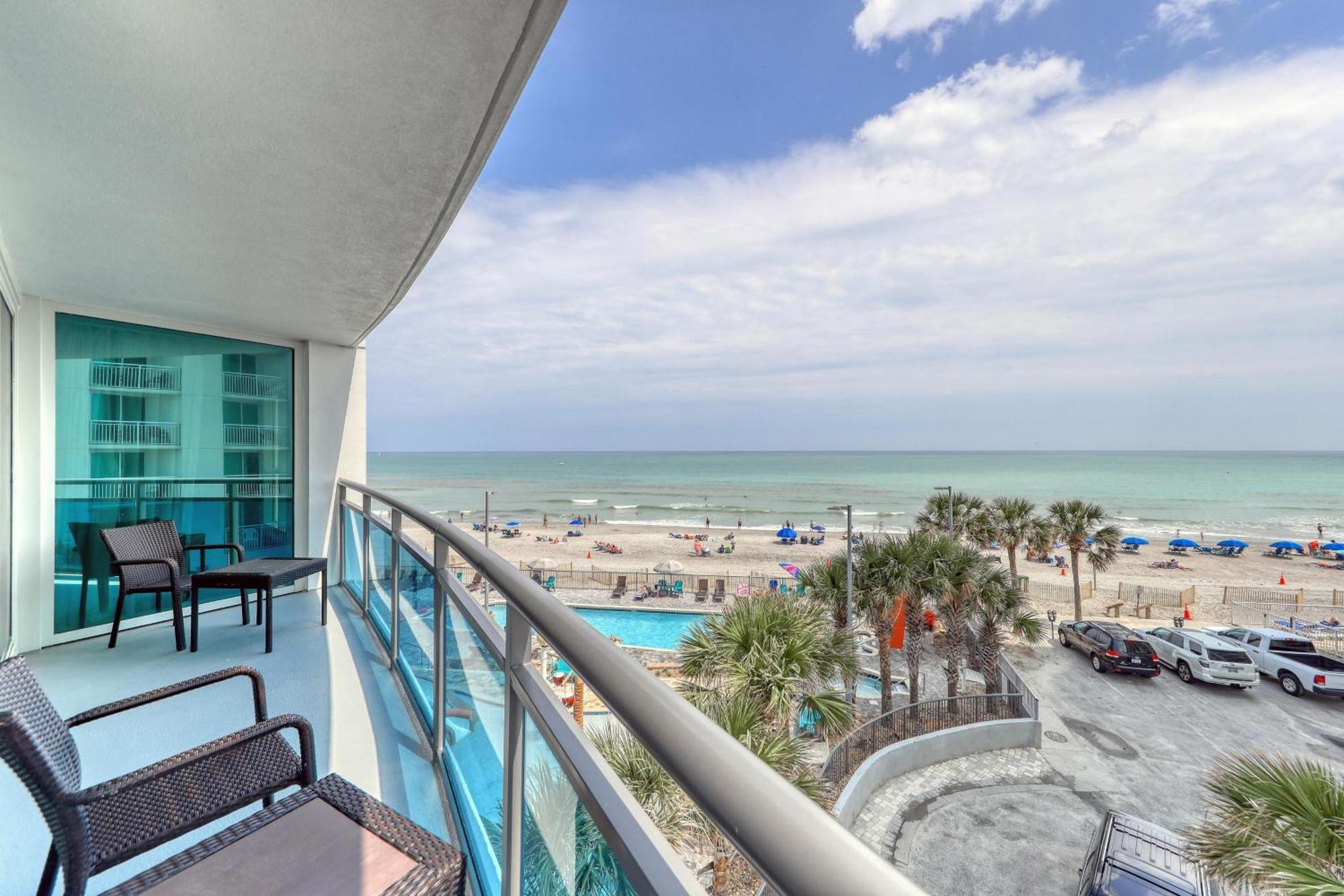 107 S Ocean Blvd, 0308 - Ocean Front Sleeps 6 Villa เมอร์เทิลบีช ภายนอก รูปภาพ