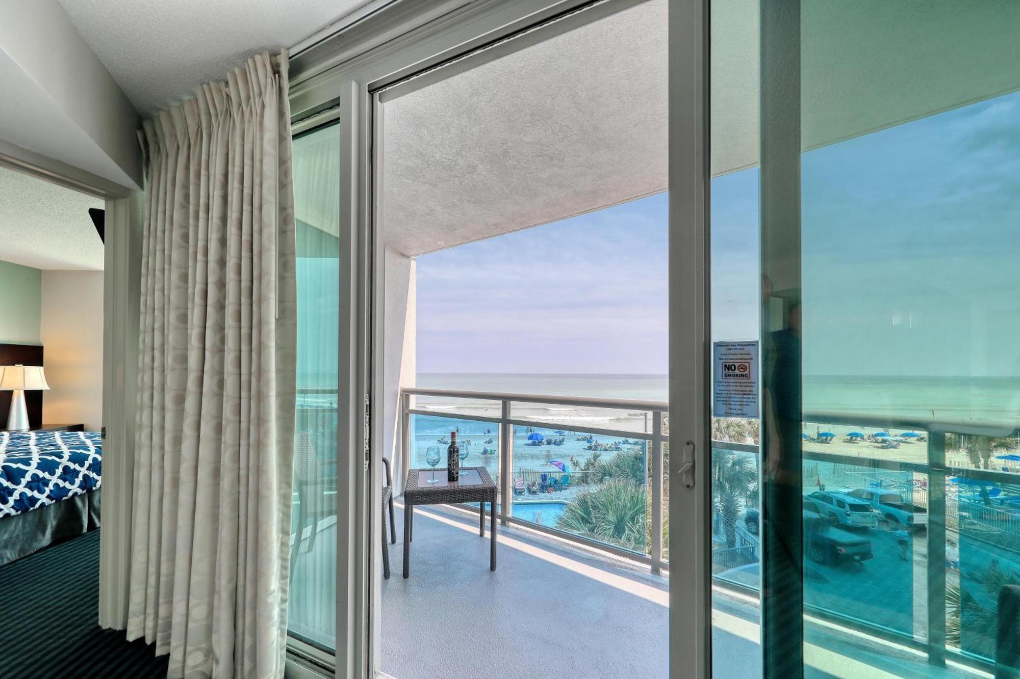 107 S Ocean Blvd, 0308 - Ocean Front Sleeps 6 Villa เมอร์เทิลบีช ภายนอก รูปภาพ