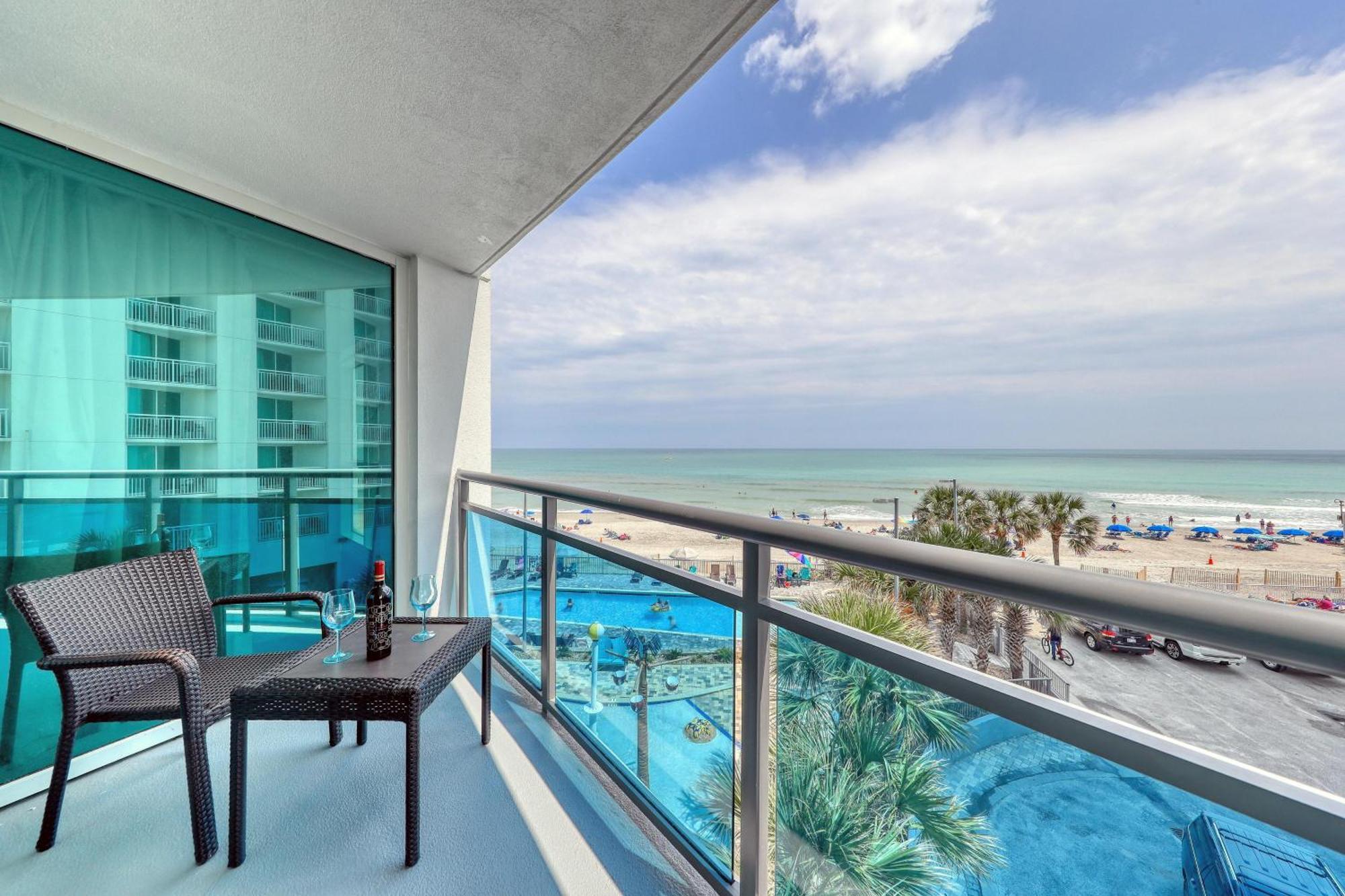 107 S Ocean Blvd, 0308 - Ocean Front Sleeps 6 Villa เมอร์เทิลบีช ภายนอก รูปภาพ